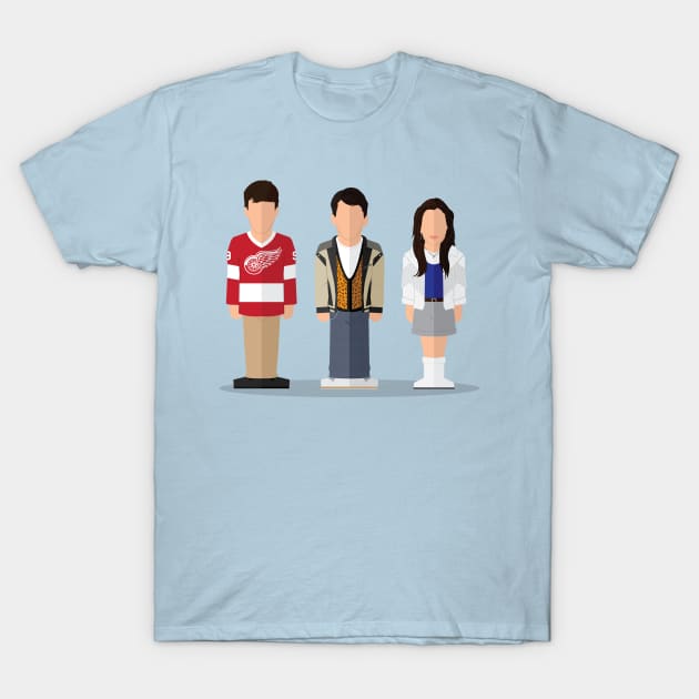 Ferris Buellers Day Off Minimalist T-Shirt by hello@jobydove.com